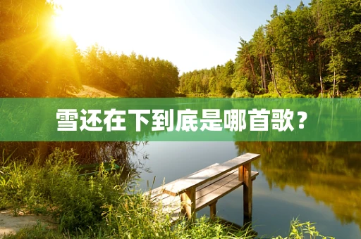 雪还在下到底是哪首歌？