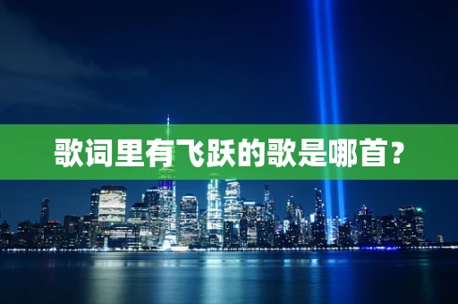 歌词里有飞跃的歌是哪首？