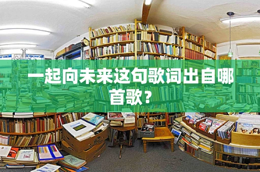 一起向未来这句歌词出自哪首歌？