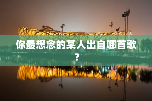 你最想念的某人出自哪首歌？
