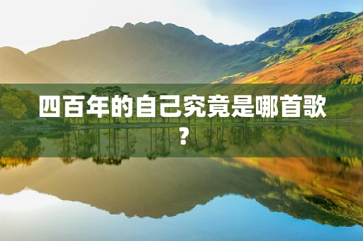 四百年的自己究竟是哪首歌？