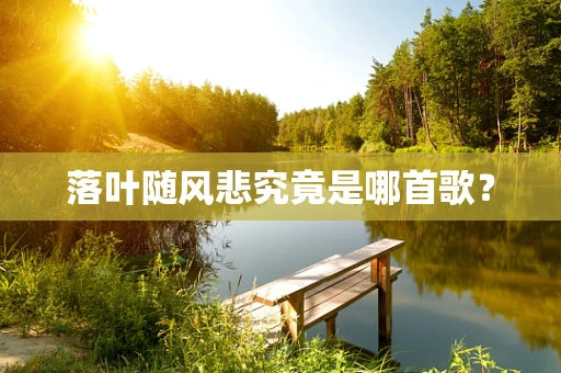 落叶随风悲究竟是哪首歌？