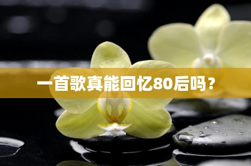 一首歌真能回忆80后吗？