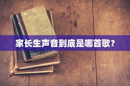 家长生声音到底是哪首歌？