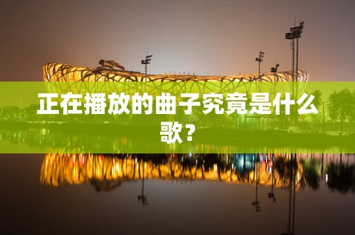 正在播放的曲子究竟是什么歌？