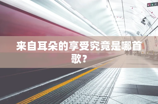 来自耳朵的享受究竟是哪首歌？