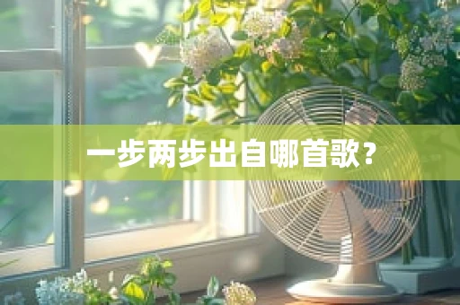 一步两步出自哪首歌？