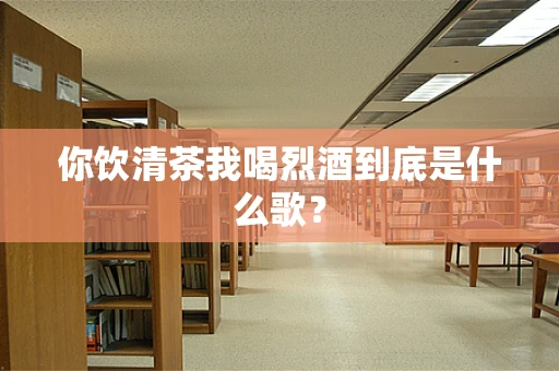 你饮清茶我喝烈酒到底是什么歌？