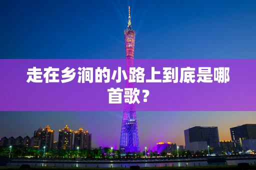 走在乡涧的小路上到底是哪首歌？
