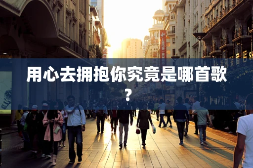 用心去拥抱你究竟是哪首歌？
