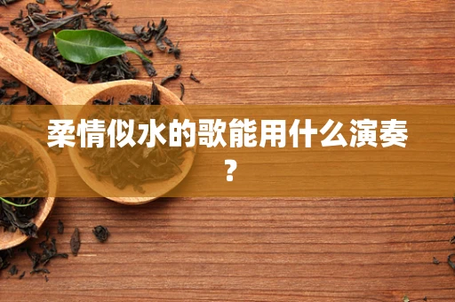 柔情似水的歌能用什么演奏？