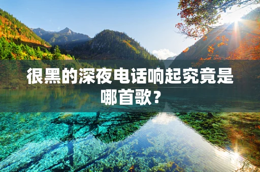 很黑的深夜电话响起究竟是哪首歌？