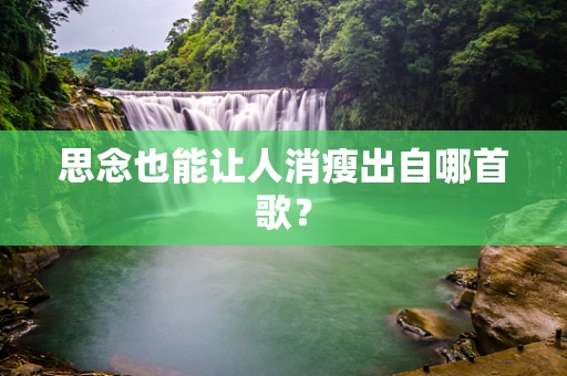 思念也能让人消瘦出自哪首歌？