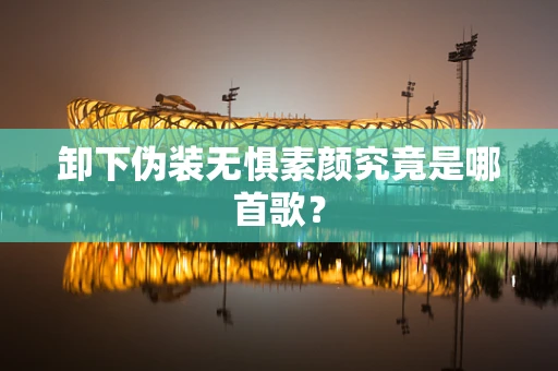 卸下伪装无惧素颜究竟是哪首歌？