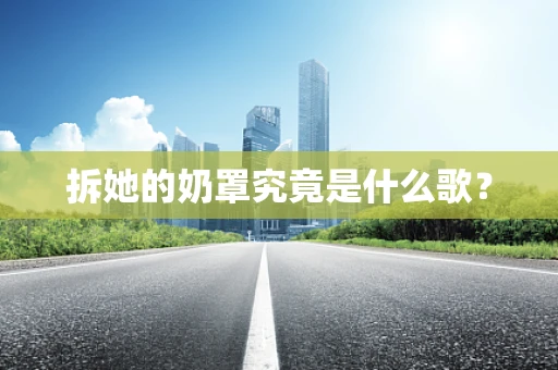 拆她的奶罩究竟是什么歌？