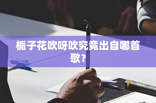 栀子花吹呀吹究竟出自哪首歌？
