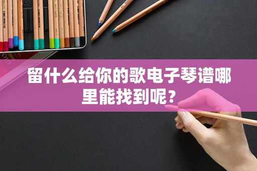 留什么给你的歌电子琴谱哪里能找到呢？