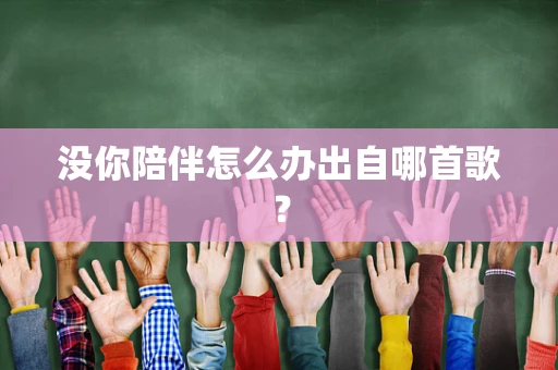 没你陪伴怎么办出自哪首歌？