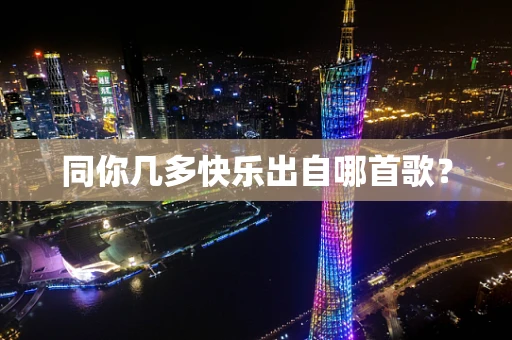 同你几多快乐出自哪首歌？