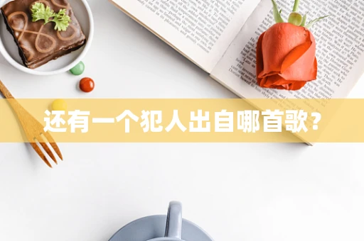 还有一个犯人出自哪首歌？