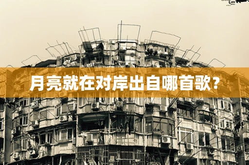 月亮就在对岸出自哪首歌？