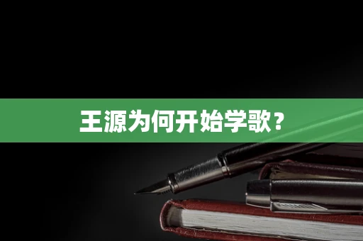 王源为何开始学歌？