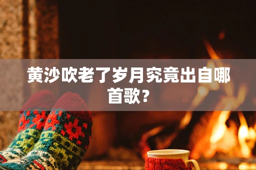 黄沙吹老了岁月究竟出自哪首歌？