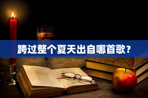 跨过整个夏天出自哪首歌？