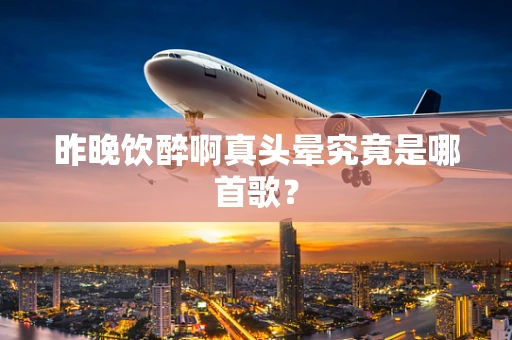 昨晚饮醉啊真头晕究竟是哪首歌？