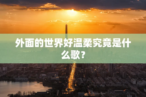 外面的世界好温柔究竟是什么歌？