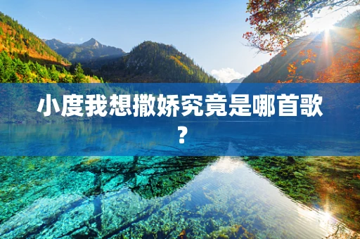 小度我想撒娇究竟是哪首歌？