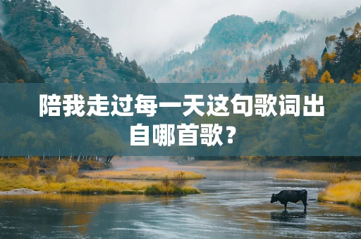 陪我走过每一天这句歌词出自哪首歌？