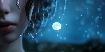眼泪划过出现在哪些歌曲里？