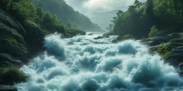 一米多高的洪水出自哪首歌？