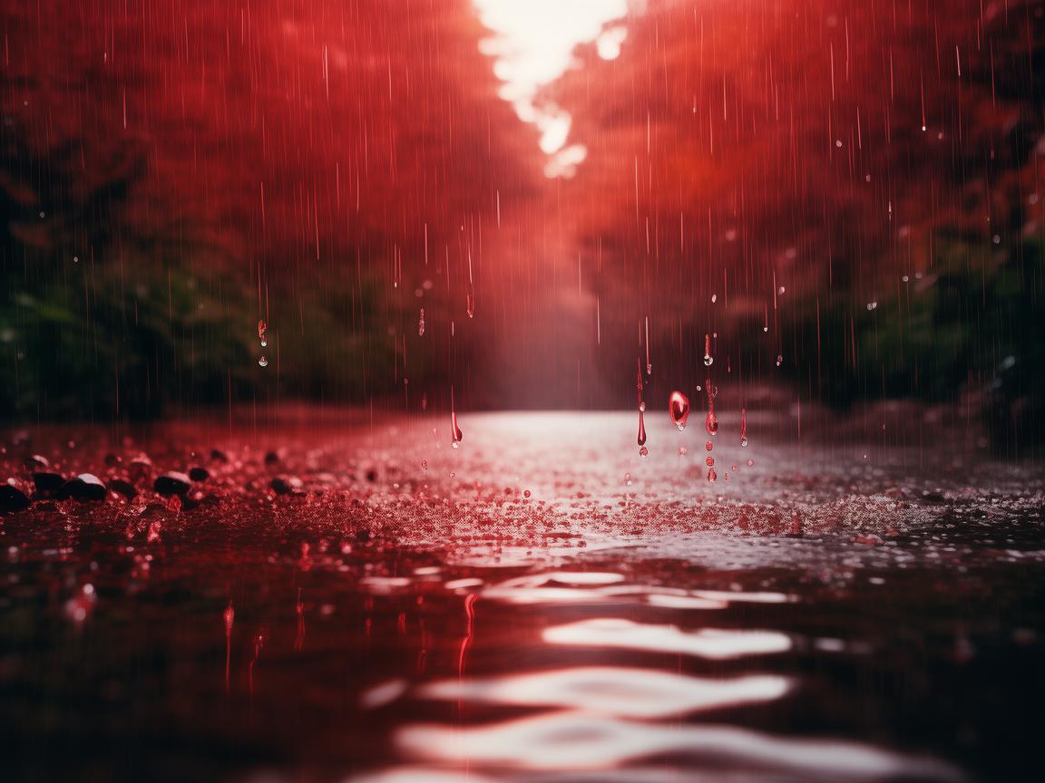 红雨漂泊泛起了出自哪首歌？